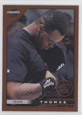 1996 Score - [Base] - Dugout Collection Series 1 Artist's Proof #20 - Frank Thomas