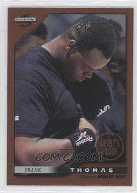 1996 Score - [Base] - Dugout Collection Series 1 Artist's Proof #20 - Frank Thomas