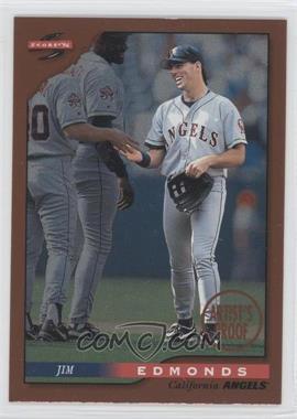 1996 Score - [Base] - Dugout Collection Series 1 Artist's Proof #4 - Jim Edmonds