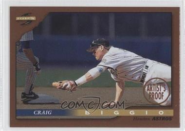 1996 Score - [Base] - Dugout Collection Series 1 Artist's Proof #68 - Craig Biggio