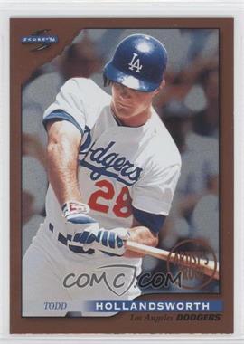 1996 Score - [Base] - Dugout Collection Series 1 Artist's Proof #76 - Todd Hollandsworth