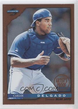 1996 Score - [Base] - Dugout Collection Series 1 Artist's Proof #87 - Carlos Delgado