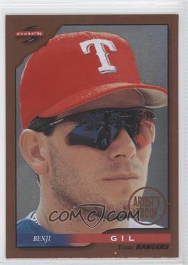 1996 Score - [Base] - Dugout Collection Series 1 Artist's Proof #92 - Benji Gil