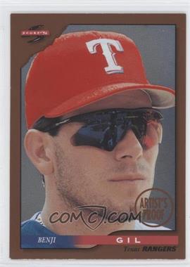 1996 Score - [Base] - Dugout Collection Series 1 Artist's Proof #92 - Benji Gil