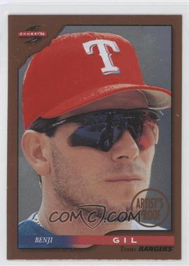1996 Score - [Base] - Dugout Collection Series 1 Artist's Proof #92 - Benji Gil