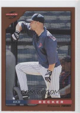 1996 Score - [Base] - Dugout Collection Series 1 #2 - Rich Becker