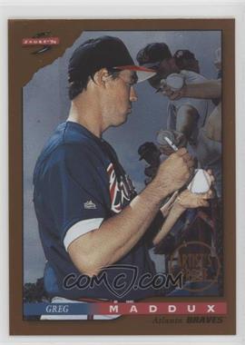 1996 Score - [Base] - Dugout Collection Series 2 Artist's Proof #1 - Greg Maddux