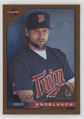 1996 Score - [Base] - Dugout Collection Series 2 Artist's Proof #10 - Chuck Knoblauch