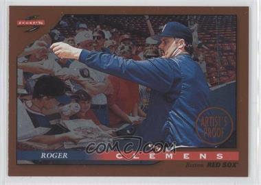 1996 Score - [Base] - Dugout Collection Series 2 Artist's Proof #58 - Roger Clemens