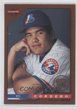 1996 Score - [Base] - Dugout Collection Series 2 Artist's Proof #69 - Wil Cordero