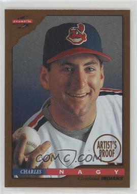 1996 Score - [Base] - Dugout Collection Series 2 Artist's Proof #75 - Charles Nagy