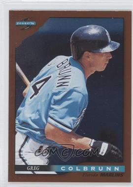 1996 Score - [Base] - Dugout Collection Series 2 #72 - Greg Colbrunn