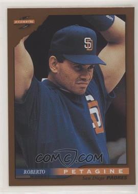 1996 Score - [Base] - Dugout Collection Series 2 #77 - Roberto Petagine