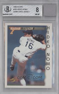 1996 Score - [Base] #195 - Hideo Nomo [BGS 8 NM‑MT]