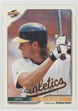 1996 Score - [Base] #44 - Jason Giambi