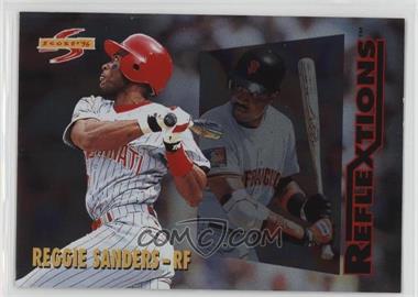 1996 Score - Reflextions #11 - Reggie Sanders, Barry Bonds