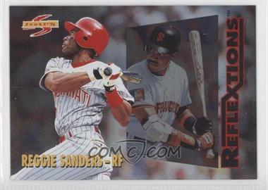 1996 Score - Reflextions #11 - Reggie Sanders, Barry Bonds