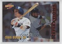 Craig Biggio, Chuck Knoblauch [EX to NM]