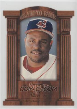 1996 Select - Claim to Fame #6 - Albert Belle /2100