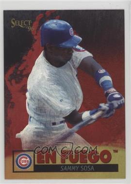 1996 Select - En Fuego #9 - Sammy Sosa