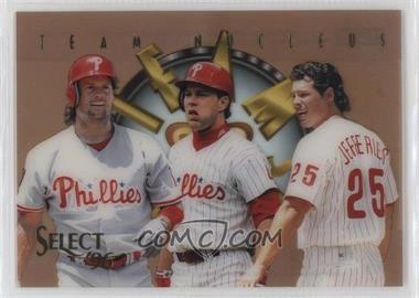 1996 Select - Team Nucleus #10 - Darren Daulton, Lenny Dykstra, Gregg Jefferies