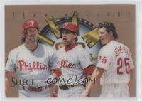 Darren Daulton, Lenny Dykstra, Gregg Jefferies