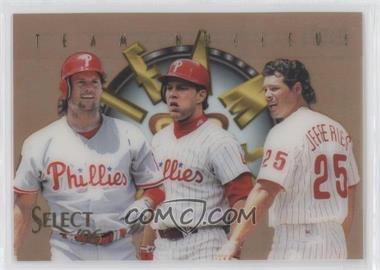 1996 Select - Team Nucleus #10 - Darren Daulton, Lenny Dykstra, Gregg Jefferies