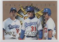 Raul Mondesi, Mike Piazza, Hideo Nomo