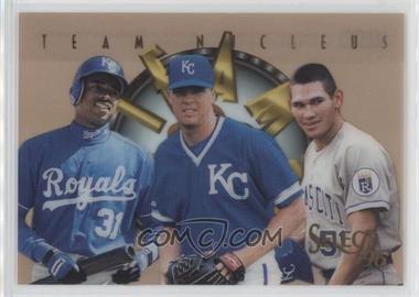 1996 Select - Team Nucleus #17 - Johnny Damon, Michael Tucker, Kevin Appier [EX to NM]