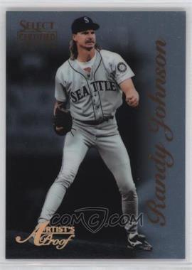 1996 Select Certified Edition - [Base] - Artist's Proof #17 - Randy Johnson /500