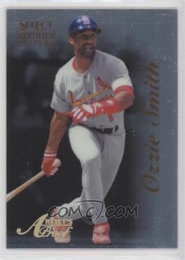 1996 Select Certified Edition - [Base] - Artist's Proof #50 - Ozzie Smith /500