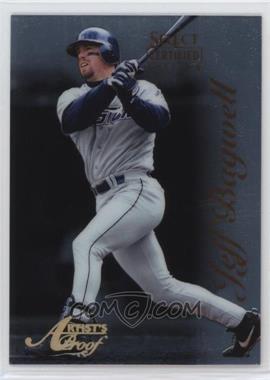 1996 Select Certified Edition - [Base] - Artist's Proof #54 - Jeff Bagwell /500