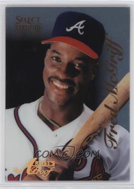 1996 Select Certified Edition - [Base] - Artist's Proof #66 - Fred McGriff /500