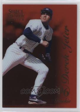 1996 Select Certified Edition - [Base] - Red #100 - Derek Jeter /1800