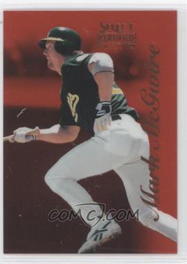 1996 Select Certified Edition - [Base] - Red #20 - Mark McGwire /1800