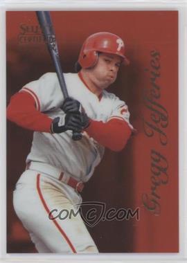 1996 Select Certified Edition - [Base] - Red #23 - Gregg Jefferies /1800