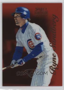 1996 Select Certified Edition - [Base] - Red #28 - Ryne Sandberg /1800