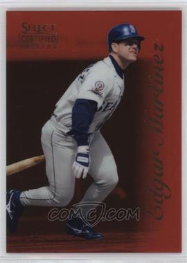 1996 Select Certified Edition - [Base] - Red #61 - Edgar Martinez /1800