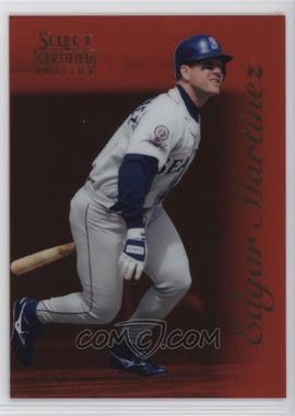 1996 Select Certified Edition - [Base] - Red #61 - Edgar Martinez /1800