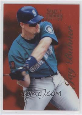 1996 Select Certified Edition - [Base] - Red #84 - Jay Buhner /1800 [EX to NM]