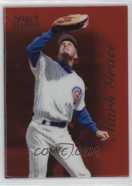 1996 Select Certified Edition - [Base] - Red #94 - Mark Grace /1800 [EX to NM]