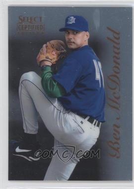 1996 Select Certified Edition - [Base] #45 - Ben McDonald