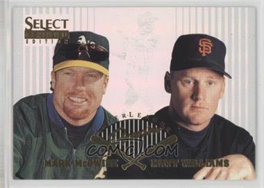 1996 Select Certified Edition - Inter-League Preview #23 - Mark McGwire, Matt Williams