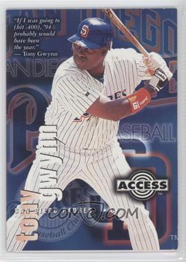 1996 Skybox Circa - Access #27 - Tony Gwynn