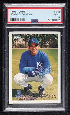 1996 Topps - [Base] #215 - Future Star - Johnny Damon [PSA 9 MINT]