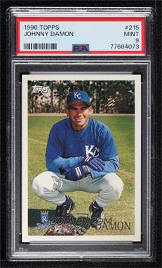 1996 Topps - [Base] #215 - Future Star - Johnny Damon [PSA 9 MINT]