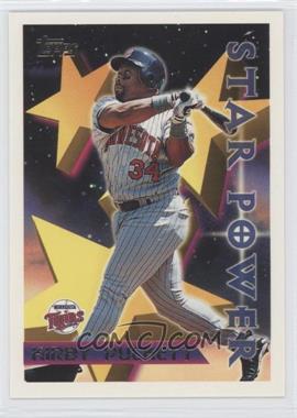 1996 Topps - [Base] #221 - Star Power - Kirby Puckett