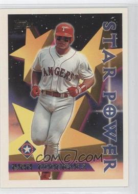 1996 Topps - [Base] #227 - Star Power - Ivan Rodriguez