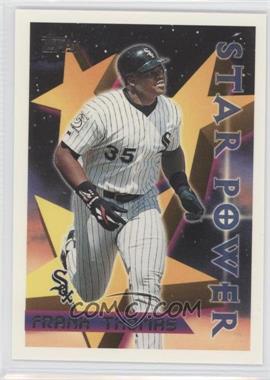 1996 Topps - [Base] #229 - Star Power - Frank Thomas