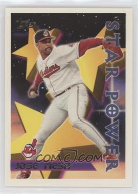 1996 Topps - [Base] #231 - Star Power - Jose Mesa